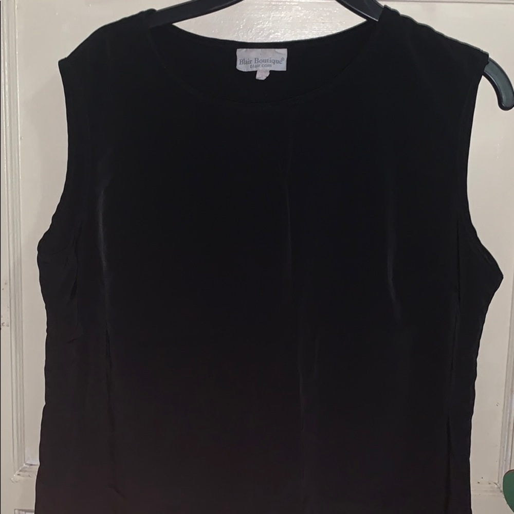 Black dress up top